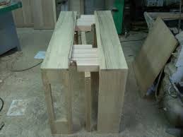 Papillon, table pliante avec 2 abattants, en panneaux de particules melaminés, blanc/béton 103/67/28x76x73,4 (lxpxa). Fabrication D Une Console Extensible Allonges Integrees Meubles Delor Fabricant De Meubles Et Chaises Sur Mesure Console Extensible Table Console Extensible Tables En Palettes De Bois