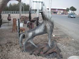 Bozkurt Heykeli Kaideli Heykel Statues Hayvan