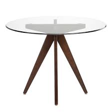 Seating surfaces in solid wood seat or upholstered seat with performance fabric. Temple Webster 100cm Glass Top Round Dining Table Reviews