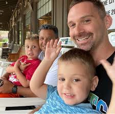 Welcome to intergaycial Joey and Jaime Pierce. Joey is originally from  Houma, Louisiana. Jaime is originally from Virginia Beach, Virginia. They  currently live in Alexandria, VA with their children and will be