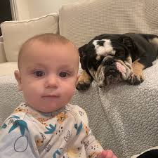 Family of 4! Our baby boy, named after my dad, Michael Leonetti 💙