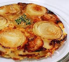 Upside Down Potato Onion Tart Redhotandrosey Vegetable Recipes Veggie Dishes Recipes