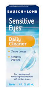 View current promotions and reviews of bausch and lomb contact lens cleaners and get free shipping at $35. Contact Lens Cleaner Sensitive Eyes Daily Cleaner Bausch Lomb
