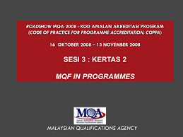 Instructors often focus on content when embarking on course the principles discussed here can also be applied at the program level for more global outcomes as well each outcome focuses on the learner, specifically stating what each student should be able to. Malaysian Qualifications Framework
