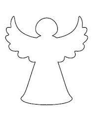 Black And White Angels Outline Image Result For Christmas Tree Outline Angeli Natale