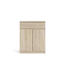 Sieht man von vorne aber nicht. Nada Sideboard 2 Turen 1 Schublade Eiche Kommode Highboard Schrank Flur Diele Kaufen Bei Dtg Dynamic Trade Gmbh