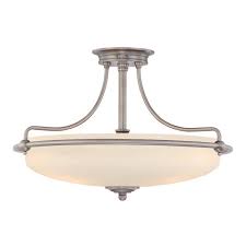 Multiple holophane ceiling fixtures $325. Elstead Qz Griffin Sfman Quoizel Griffin Antique Nickel Finish 4 Light Tiffany Lighting Direct