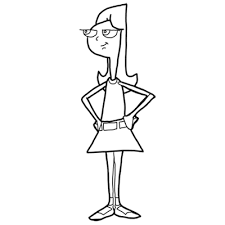 Discover your artistic talents without need of pen or paper , just by using your phone ! How To Draw Candace From Phineas And Ferb For Kids Step By Step Drawing Lesson How To Draw Step By Step Drawing Tutorials