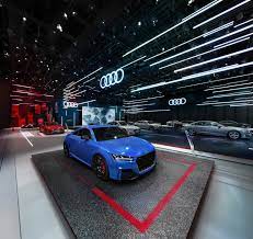 Audi Motor Show Design Concept On Behance Audi Motor Car Showroom Design Concept Design