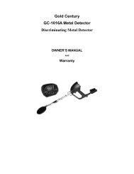 Radio shack discriminator detector very low frequency. Discriminator Ii Metal Detector Md 7030 Famous Trails