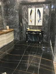 Black And White Marble Floor Tiles 