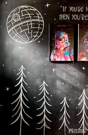 Simple Diy Star Wars Chalkboard Art Wall Star Wars Diy Chalkboard Art Easy Diy