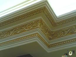 كرانيش جبس ساده للسقف اجمل بنات