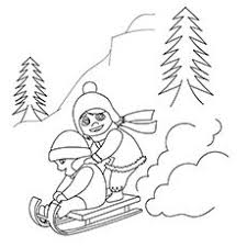 660 x 659 file type: Sledding Coloring Page Coloring Pages Coloring Pages For Kids Winter Colors