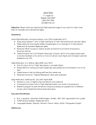Sample Flight Attendant Cv Flight Attendant Emirates Cabin Crew Cabin Crew