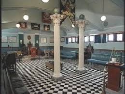Black And White Checkered Floor Freemason Sinister Sites Irs Headquarters Maryland In 2020 Masonic Lodge Lodge Masonic