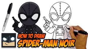 How To Draw Spider Man Night Monkey Suit Far From Home Youtube Spiderman Drawing Dragon Ball Painting Cartooning 4 Kids