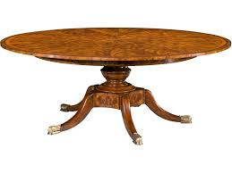 Pull apart for a drop leaf and two demilunes. Theodore Alexander Dining Room The Althorp Patent Jupe Table Al54009 Studio 882 Glen Mills Pa