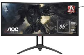 It designs and produces a full range of ips and tft monitors as well. Aoc Ag352ucg6 35 Curved G Sync Gaming Monitor Review Eteknix