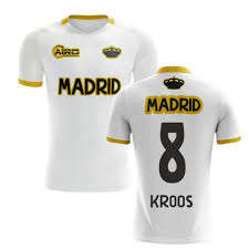 Germany national football team soccer player jersey, toni kroos germany, tshirt, sport png. 2020 2021 Madrid Concept Training Shirt White Kroos 8 Kids