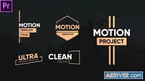Adobe premiere pro undoubtedly has a lot to offer when it comes to text and titles. Videohive Clean Motion Titles Premiere Pro 26342522 Free