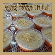 1 buah mangga arumanis, blender; Andinn Dessert Open Order Pudding Mangga Vla Susu Facebook
