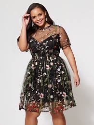 Shop Ftf Haley Flare Dress Find Your Perfect Size Online At The Best Price At New York Company Fashion Lace Homecoming Dresses Fall Fashion Inspo