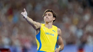 Mondo Duplantis breaks pole vault world record in gold-medal performance at  Olympics