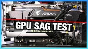 What is a sag card. Video Card Sag Test Thermals Frequency On Drooping Gpu Youtube
