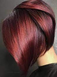 Kurze Frisuren Bangs Short Hair Latest Short Hairstyles Trends 2019 2020 Wine Hair Wine Hair Color Short Hair Color