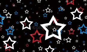 Black Background With White Stars Red White And Blue Stars On Black Background July 4th Background Fun Cute Star Affiliate Background Black Black Backgrounds Red And White Blue Star