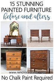 15 Stunning Painted Furniture Before And After Makeovers