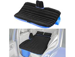 lescars autobett aufblasbares bett fur den auto rucksitz mit 12 volt luftpumpe auto luftmatratze