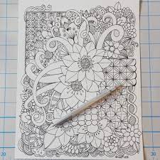 This relaxing coloring book for adults will take you inside a hushed wildwood where you can feel the daily stress slip away. Kc Doodle Art Coloring Book Art Doodle Art Designs Zen Doodle Art