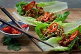 Chilli Mango Tempeh Lettuce Cups recipe - delicious and easy