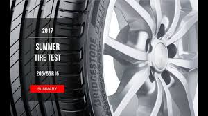 2017 Summer Tire Test Results 205 55 R16 Youtube