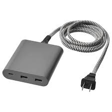 Askstorm 40w Usb Charger Dark Gray Ikea Usb Chargers Charger Accessories Portable Usb Charger