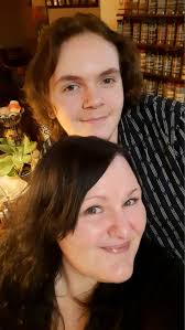 Lasagna and caramel cheesecake birthday dinner