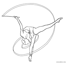 By best coloring pages may 22nd 2015. Free Printable Gymnastics Coloring Pages For Kids