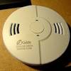 Kidde hardwired smoke and carbon monoxide detector with battery backup and voice alarm installation. 1