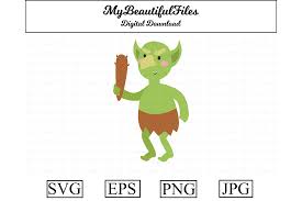 Halloween Goblin Clipart Graphic By Mybeautifulfiles Creative Fabrica