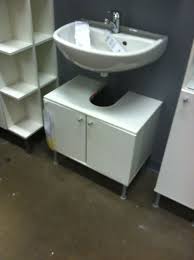 Stick a length of velcro along the lower rim of the sink. Hide Pipes Under Open Bathroom Sink Ikea Open Bathroom Hide Pipes Sink