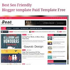 Best Seo Is Seo Friendly Blogger Template Adsense Ready Fast Loading Premium Features Supported Theme This I Best Seo Blogger Templates Free Blogger Templates