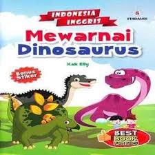 Link download himpunan contoh gambar mewarna barbie yang menarik dan. Buku Mewarnai Dinosaurus Bonus Kak Elly Mizanstore