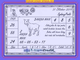 1 New Message Kode Syair Sydney 31 Oktober 2019 Forum Syair Togel Hongkong Singapura Sydney