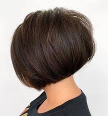 She has really long hair that goes to the shoulder, but it's only in the front. The Full Stack 50 Hottest Stacked Bob Haircuts