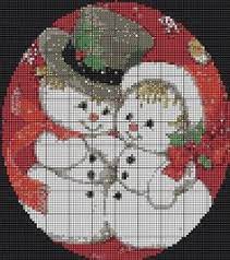 You can also make the pattern bigger and stitch it on plastic canvas for a 3d christmas tree to put up in an office or small living area. 900 Snowman Cross Stitch Ideas In 2021 Cross Stitch Christmas Cross Stitch Stitch