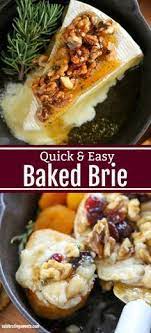 Easy Baked Brie Cheese Topped With Honey And Walnuts Ready In 10 Minutes Bakedbrie Brie Appetizer Easyappetize Brie Recipes Baked Brie Recipes Baked Brie