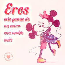 Linda Imagen De Mickey Y Minnie Con Frase Imagenes De Mickey Mejores Imagenes De Amor Frases De Amor Para El Novio