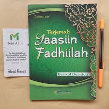 Check spelling or type a new query. Buku Terjemah Yasiin Fadhiilah Hvs Yasin Fadilah Fadhilah Latin Terjemahan Indonesia Toha Putra Shopee Indonesia